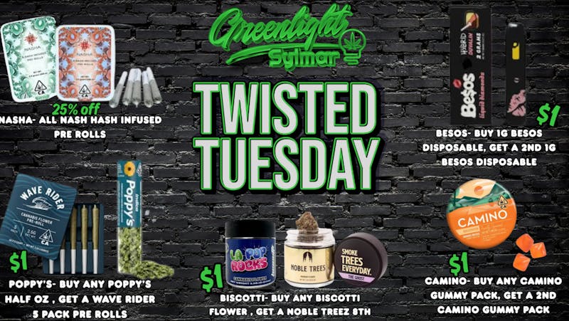 Greenlight Sylmar TWISTED TUESDAY