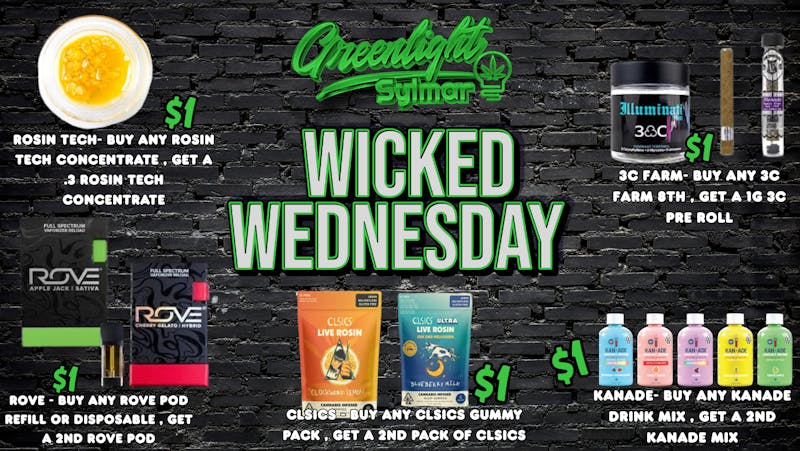 Greenlight Sylmar WICKED WEDNESDAY