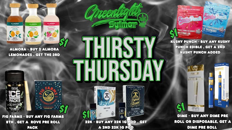 Greenlight Sylmar THIRSTY THURSDAY