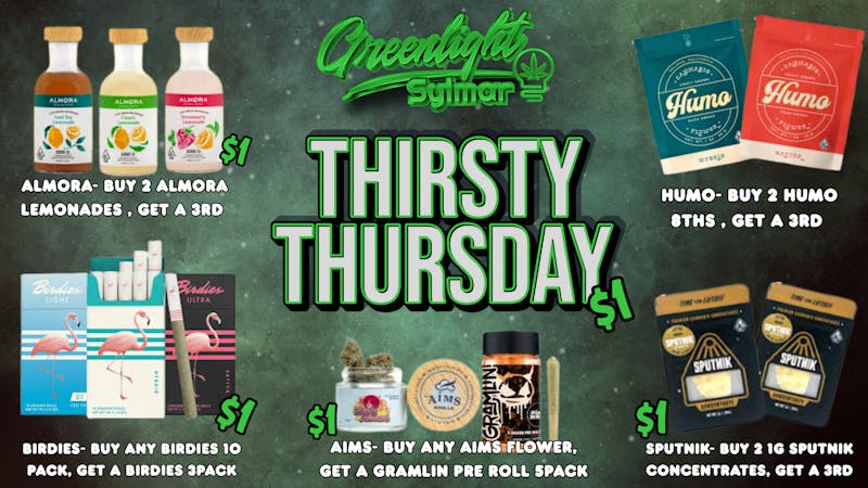 Greenlight Sylmar THIRSTY THURSDAY