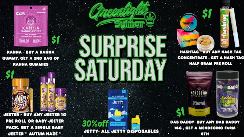 Greenlight Sylmar SURPRISE SATURDAY