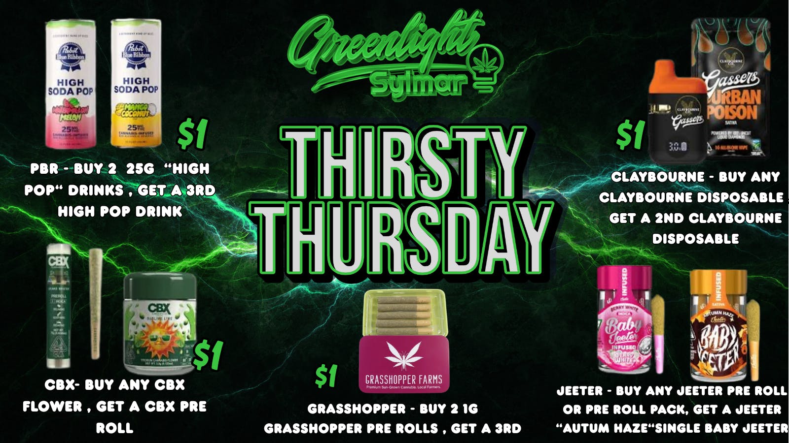 Greenlight Sylmar THIRSTY THURSDAY