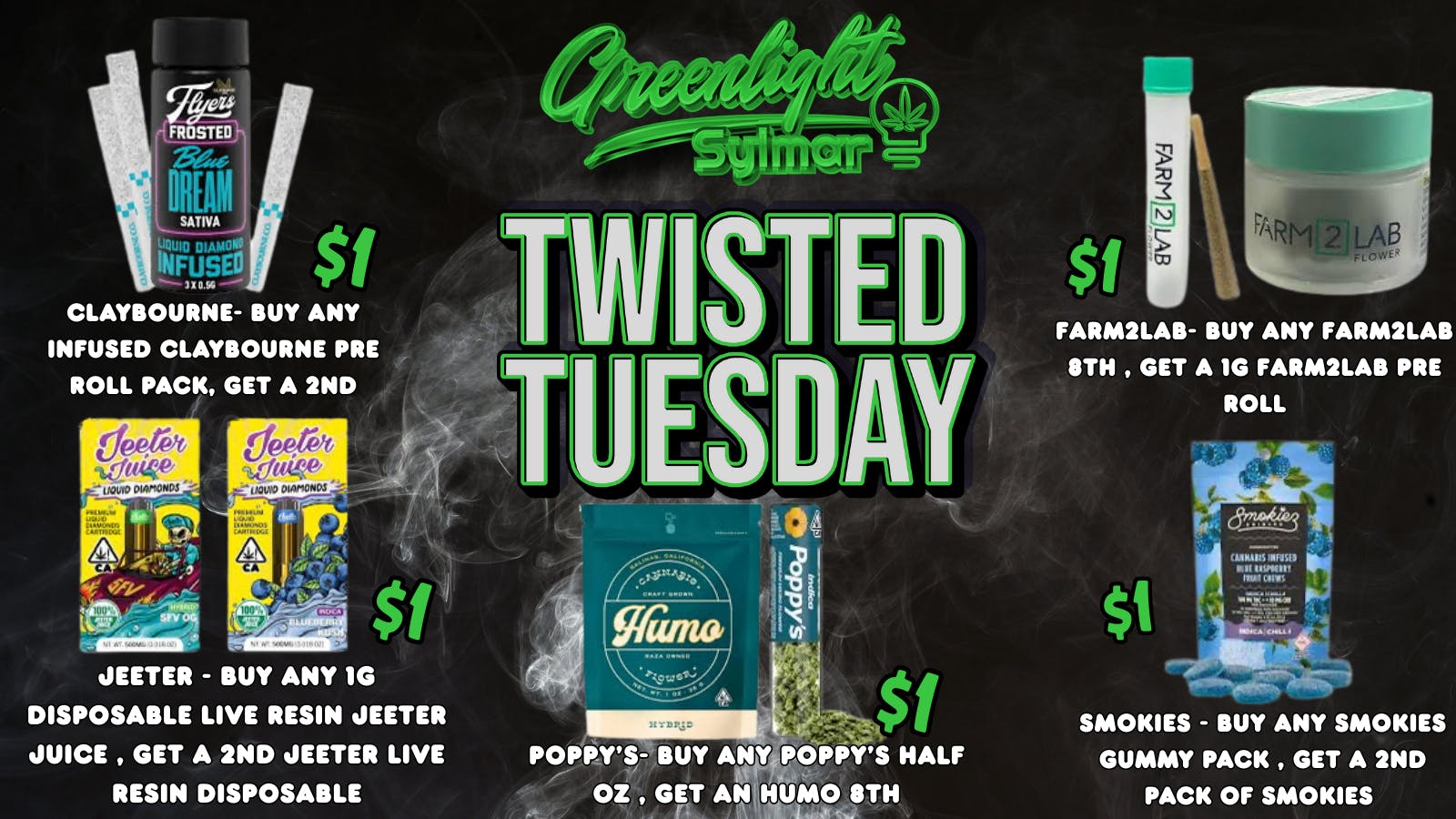 Greenlight Sylmar TWISTED TUESDAY