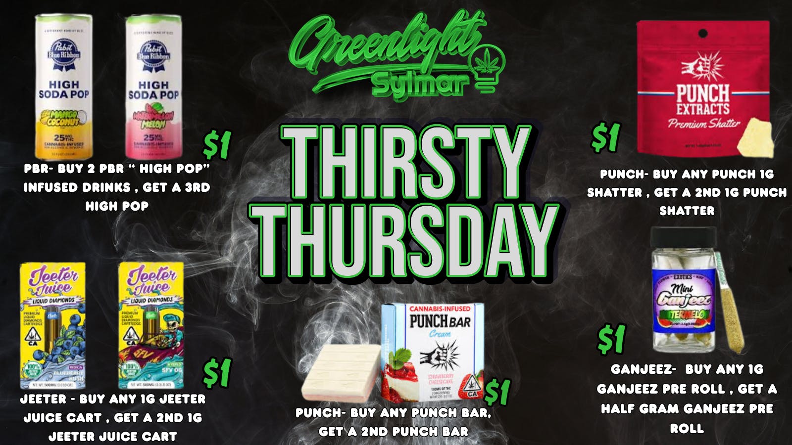 Greenlight Sylmar THIRSTY THURSDAY