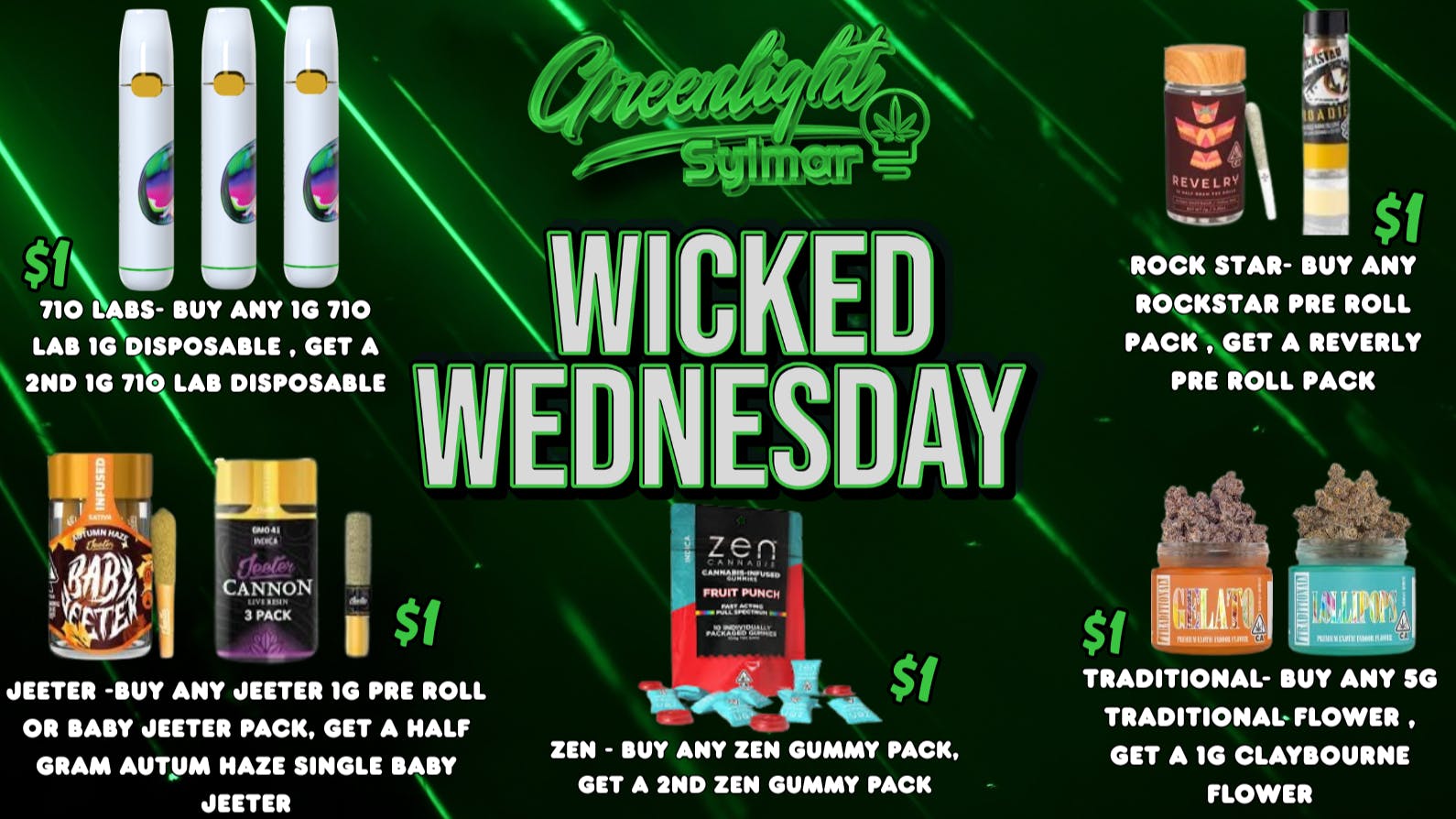 Greenlight Sylmar WICKED WEDNESDAY