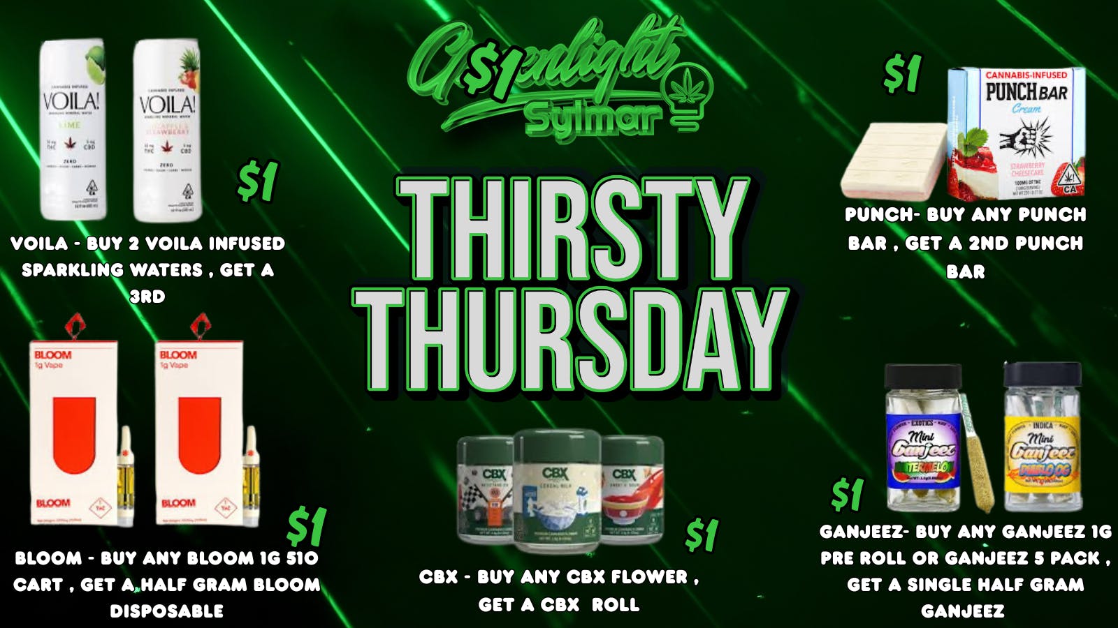 Greenlight Sylmar THIRSTY THURSDAY