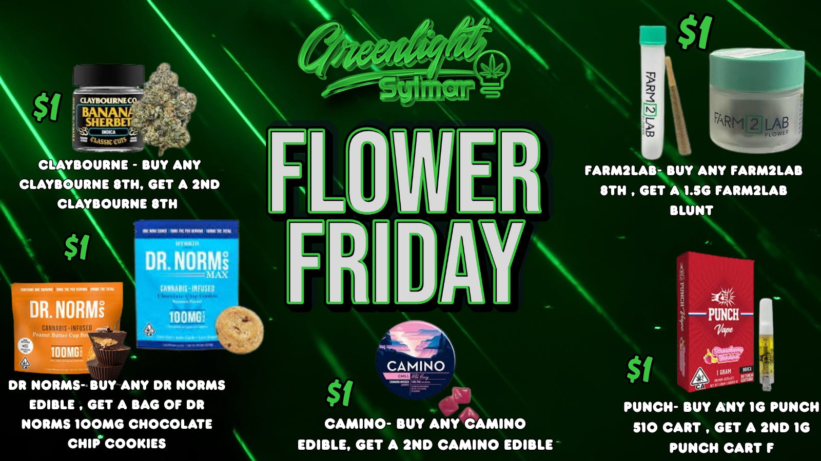 Greenlight Sylmar FLOWER FRIDAY