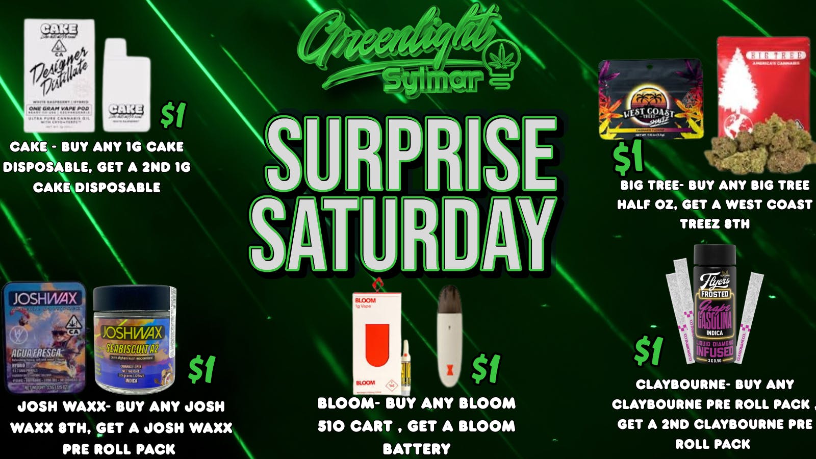 Greenlight Sylmar SURPRISE SATURDAY