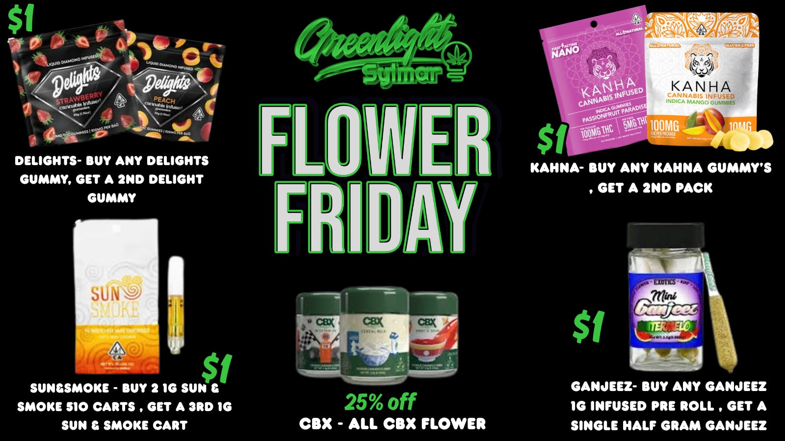 Greenlight Sylmar FLOWER FRIDAY