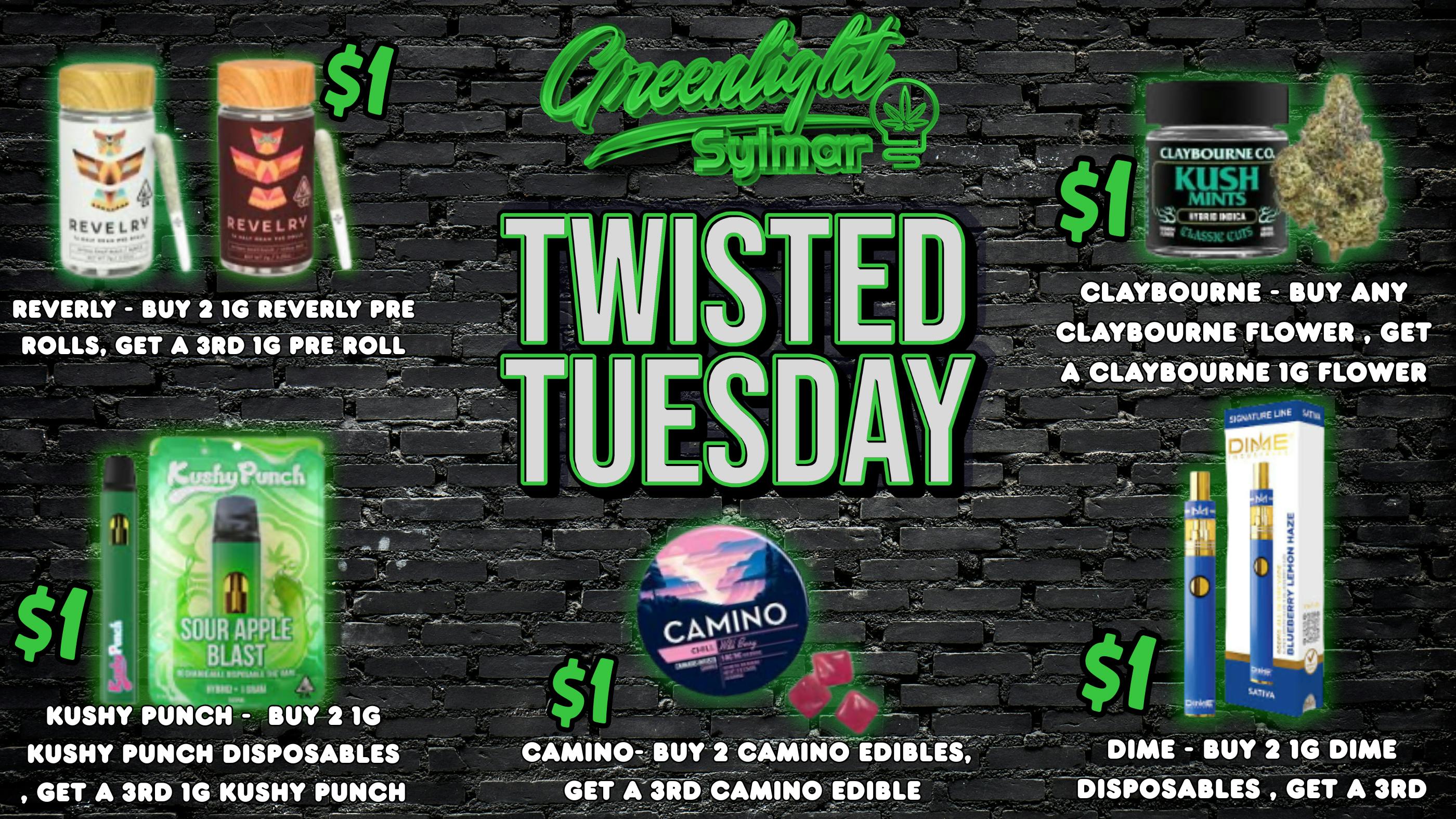 Greenlight Sylmar TWISTED TUESDAY