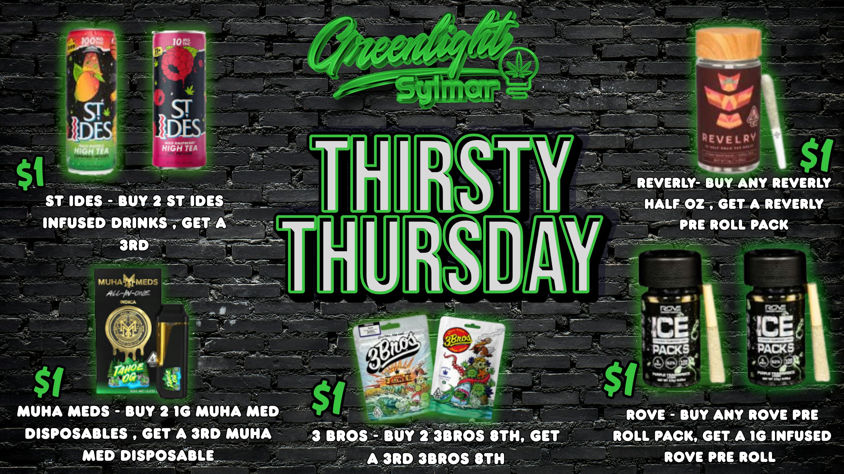 Greenlight Sylmar THIRSTY THURSDAY