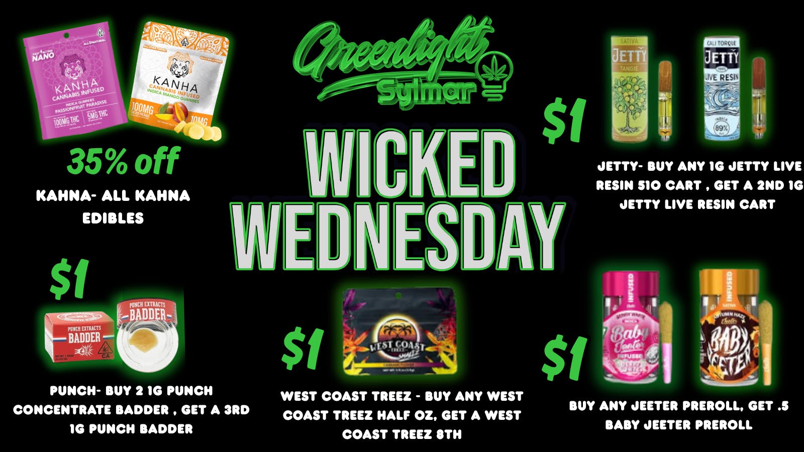 Greenlight Sylmar WICKED WEDNESDAY