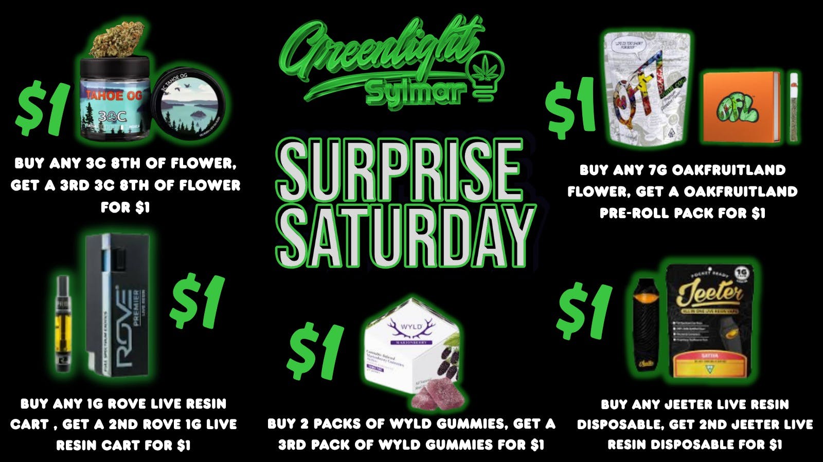 Greenlight Sylmar SURPRISE SATURDAY