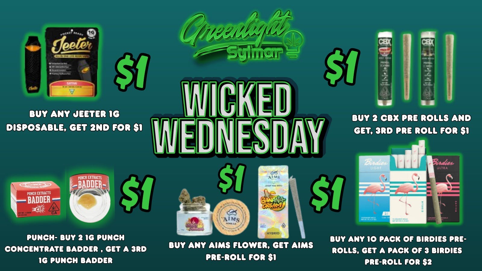 Greenlight Sylmar WICKED WEDNESDAY