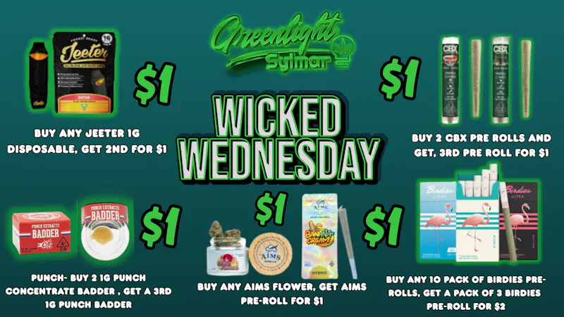 Greenlight Sylmar WICKED WEDNESDAY