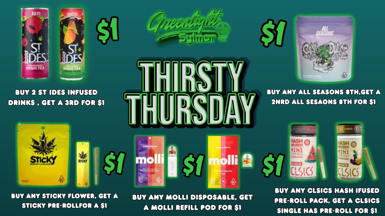 Greenlight Sylmar THIRSTY THURSDAY