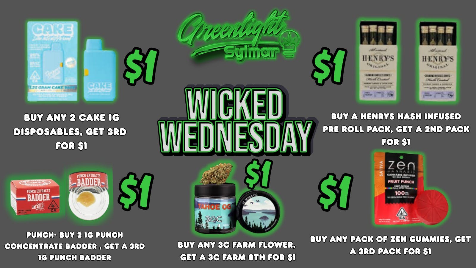 Greenlight Sylmar WICKED WEDNESDAY