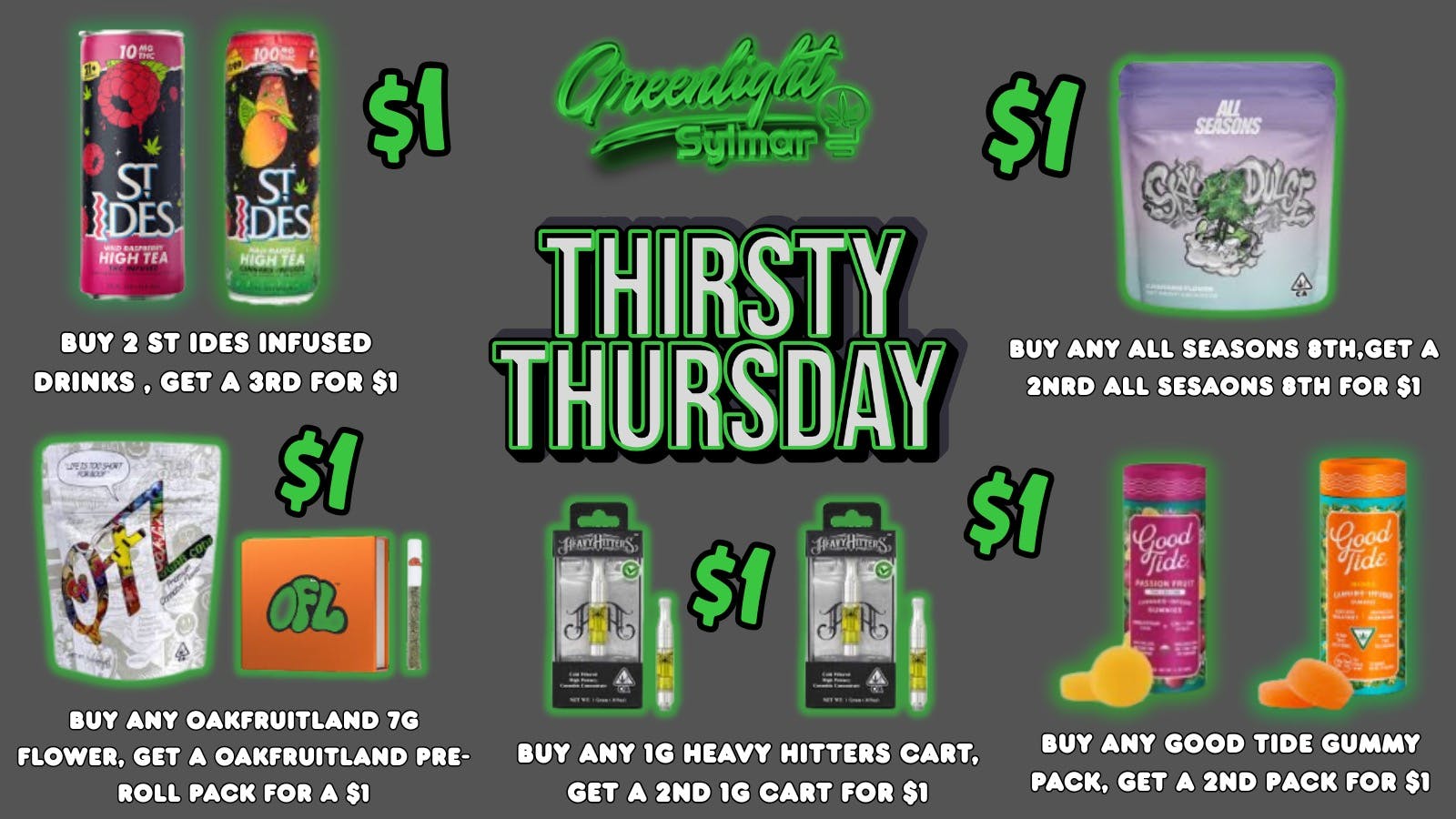 Greenlight Sylmar THIRSTY THURSDAY