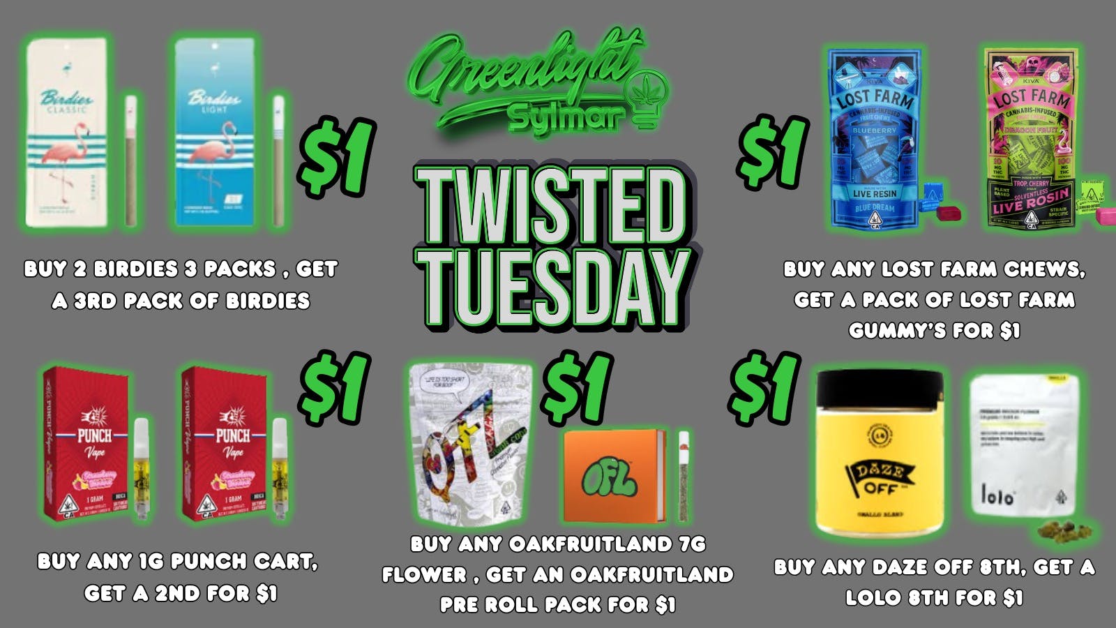 Greenlight Sylmar TWISTED TUESDAY
