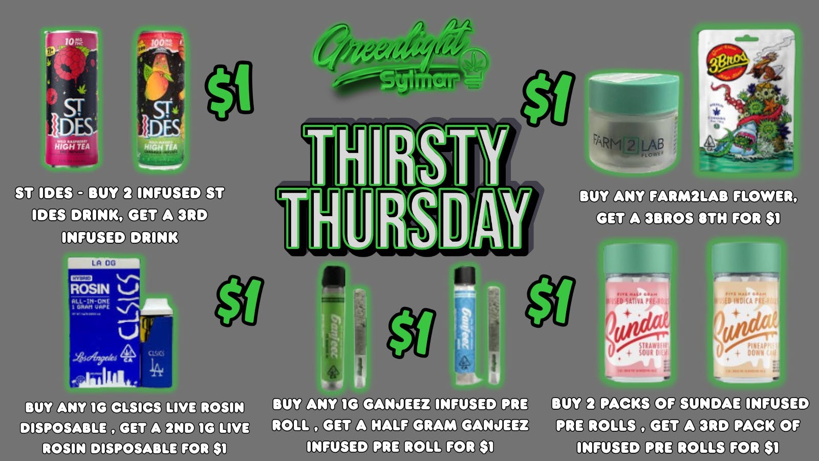 Greenlight Sylmar THIRSTY THURSDAY