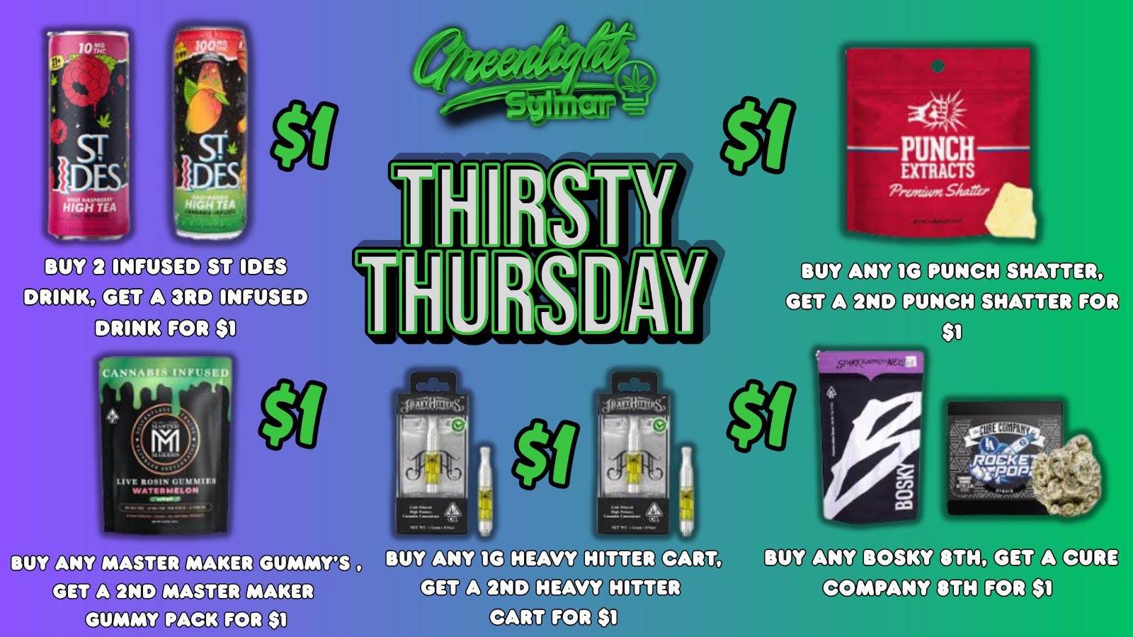 Greenlight Sylmar THIRSTY THURSDAY
