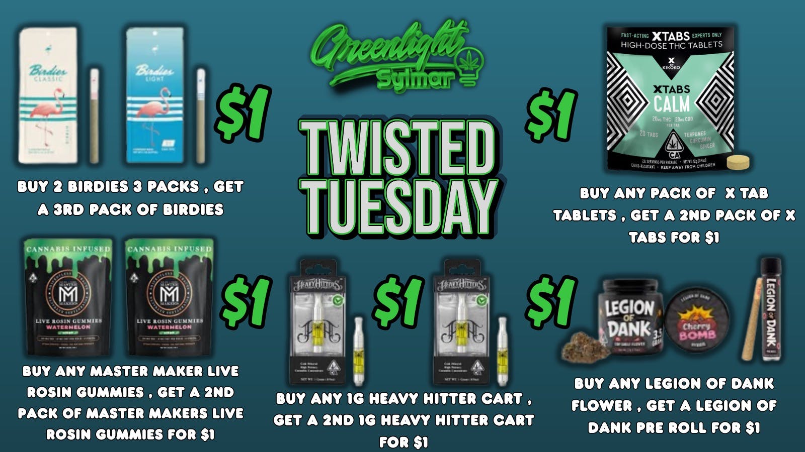 Greenlight Sylmar TWISTED TUESDAY