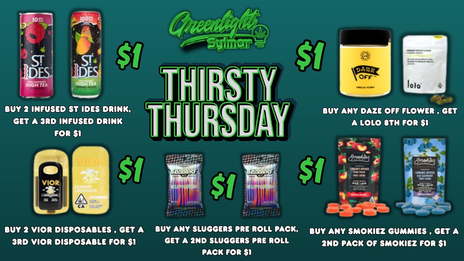 Greenlight Sylmar THIRSTY THURSDAY