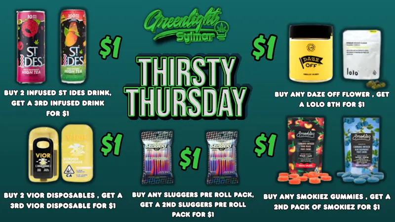 Greenlight Sylmar THIRSTY THURSDAY