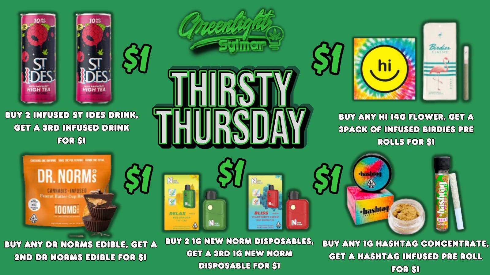 Greenlight Sylmar THIRSTY THURSDAY