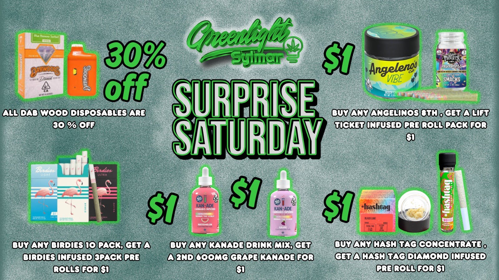 Greenlight Sylmar SURPRISE SATURDAY