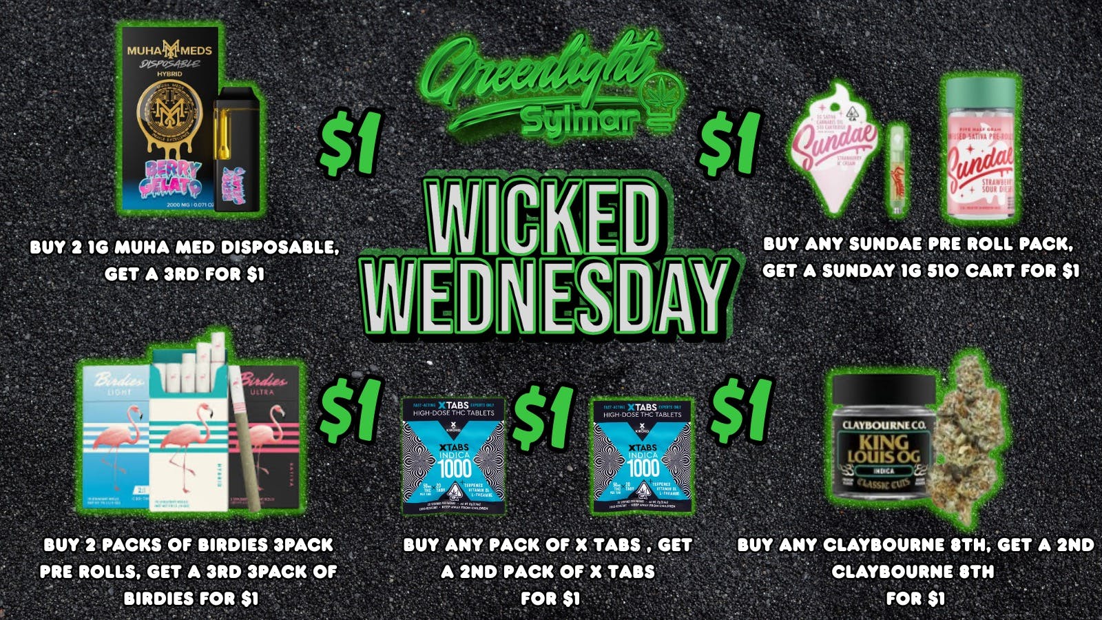Greenlight Sylmar WICKED WEDNESDAY