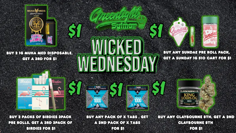 Greenlight Sylmar WICKED WEDNESDAY