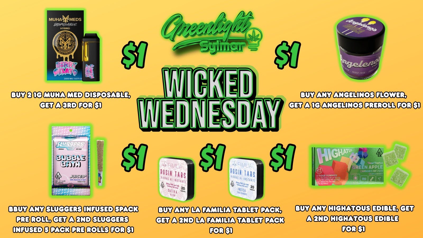Greenlight Sylmar WICKED WEDNESDAY