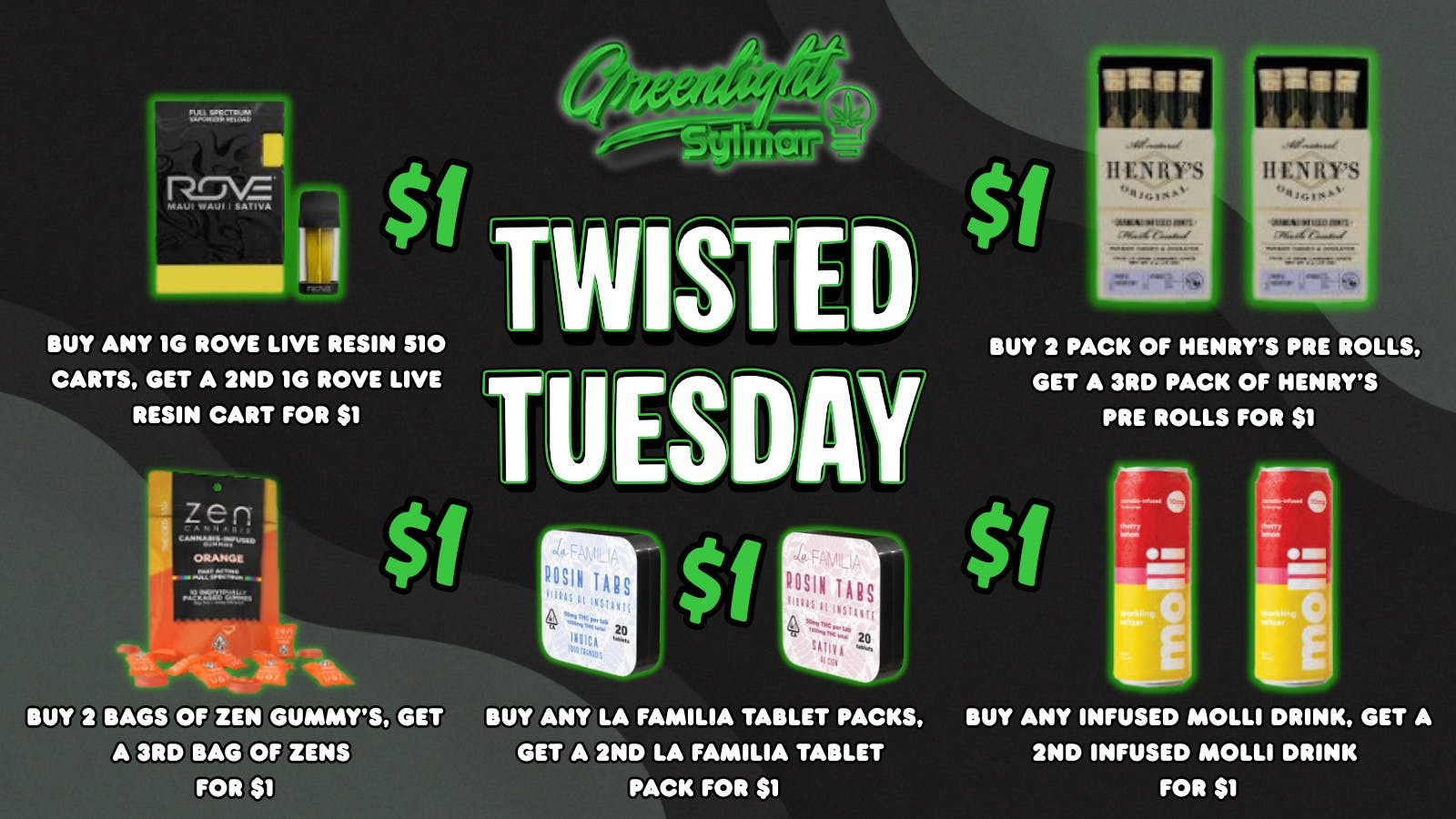Greenlight Sylmar TWISTED TUESDAY