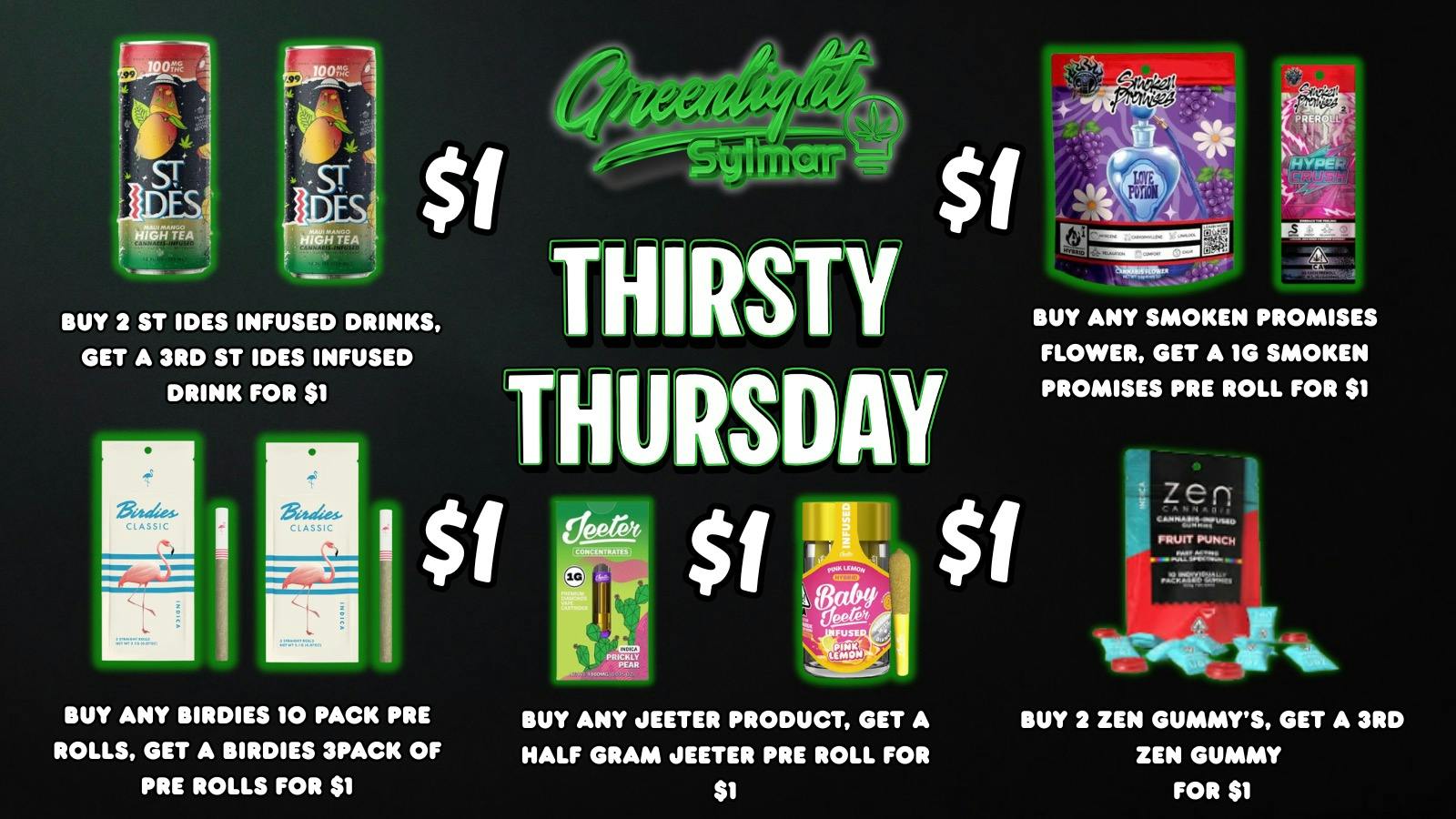 Greenlight Sylmar THIRSTY THURSDAY