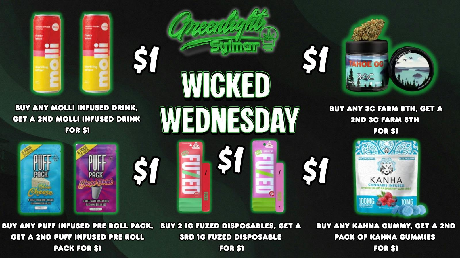 Greenlight Sylmar WICKED WEDNESDAY