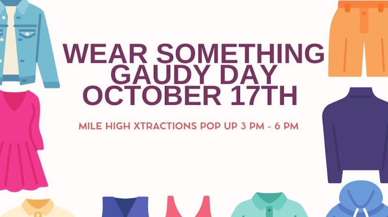 Docs Apothecary WEAR SOMETHING GAUDY DAY OCTOBER 17TH 