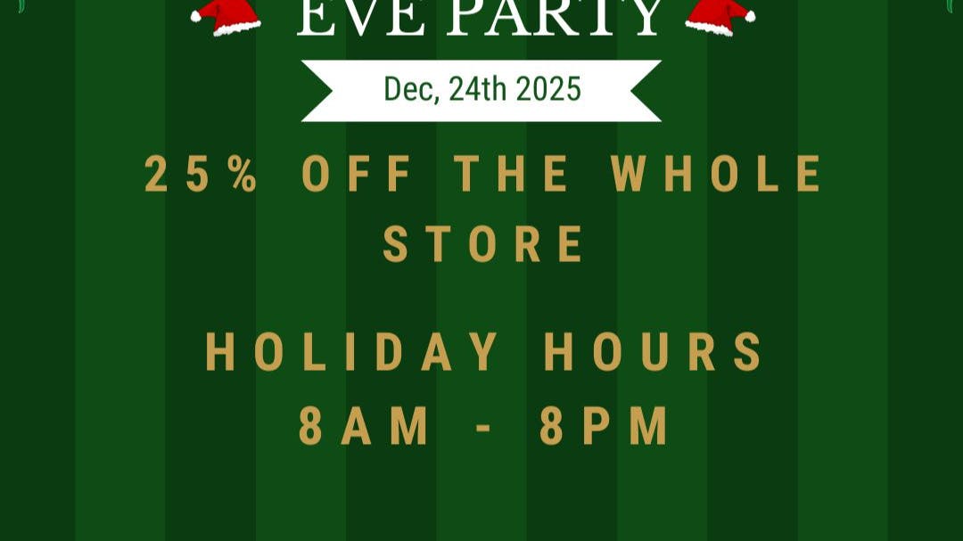 Docs Apothecary DECEMBER 24TH : CHRISTMAS EVE 25% OFF EVERYTHING