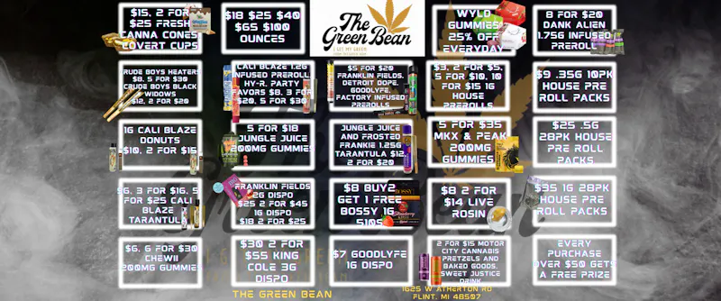 Green Bean Daily Deals gba