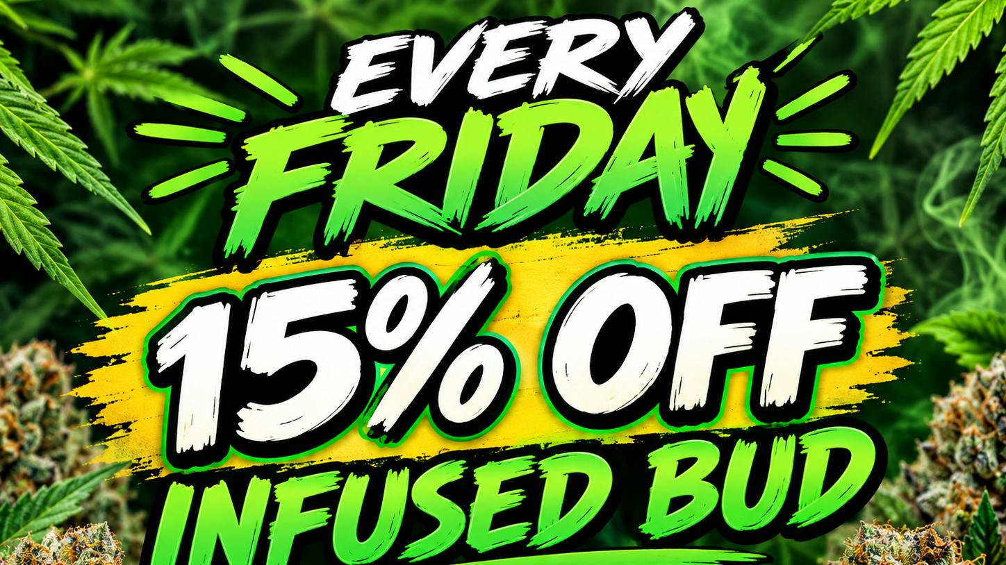 Green Bean Infusion Friday 15% off Infused Bud