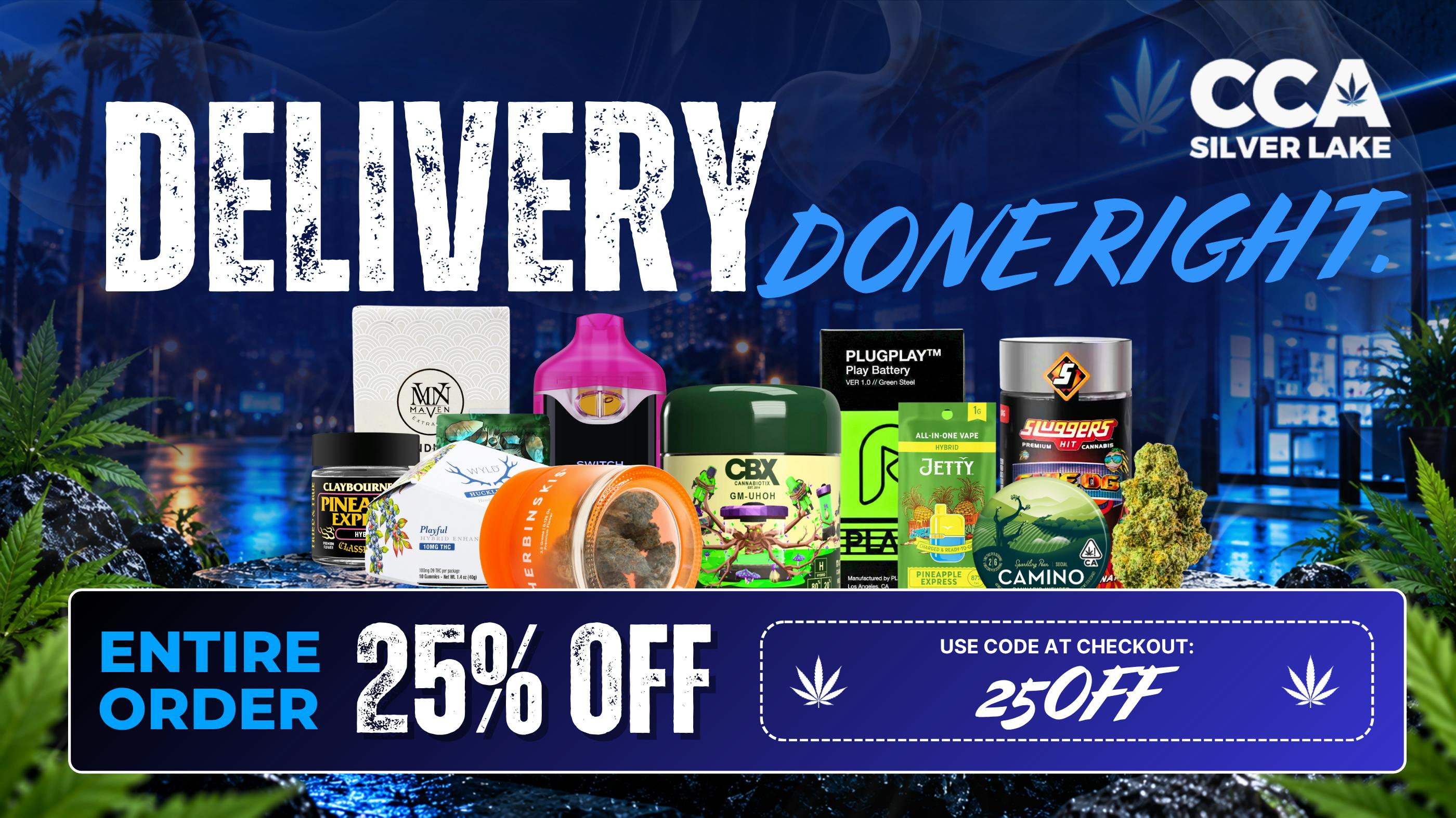 CCA California Caregivers Alliance Delivery Done Right. 25% OFF Everything!