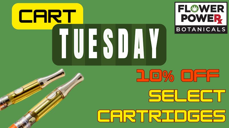 Flower Power Botanicals Cartridge Tuesday