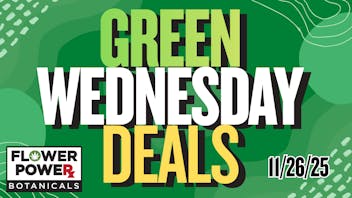 Flower Power Botanicals GREEN WEDNESDAY!