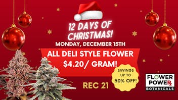 Flower Power Botanicals 12 Days of Christmas - Day 3!