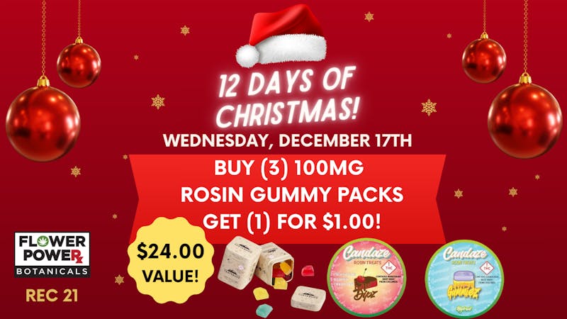 Flower Power Botanicals 12 Days of Christmas - Day 5!