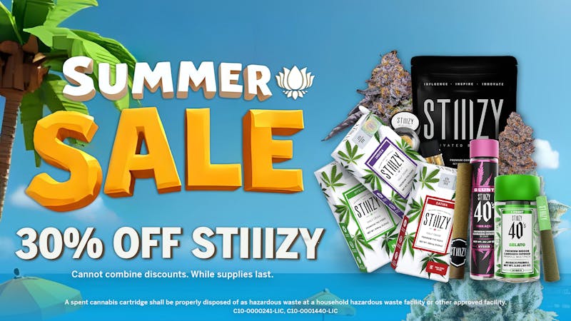 Purple Lotus - Downtown San Jose Summer Sale | 30% Off Stiiizy