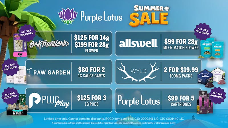 Purple Lotus Patient Center - San Jose Daily Bundle Deals