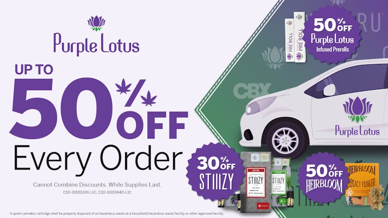 Purple Lotus - Danville Up To 50% Off Every Day!