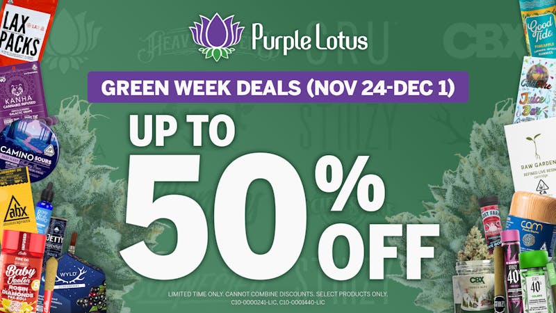 Purple Lotus - Downtown San Jose Green Week | Up To 50% Off