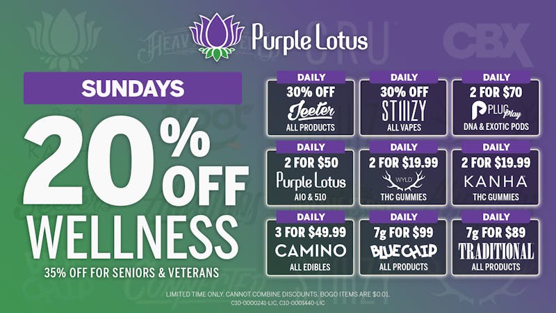 Purple Lotus Patient Center - San Jose 20% Off Wellness + More Daily Deals